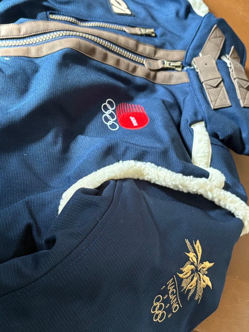 【レトロ３点セット】長野オリンピック日本代表レプリカウェア上下キャップ未使用