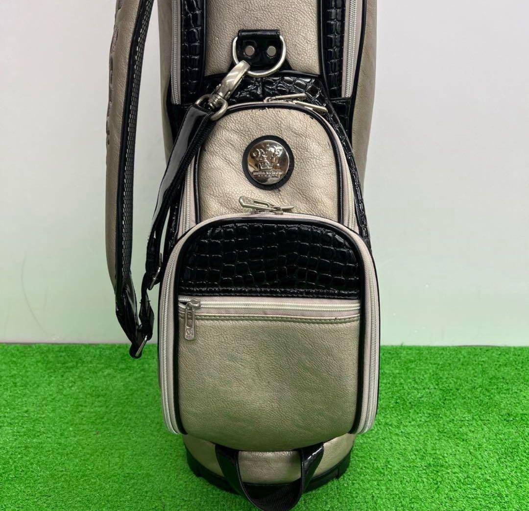 mila schon ミラショーン　キャディバッグ　ゴルフバック　9インチ　中古
