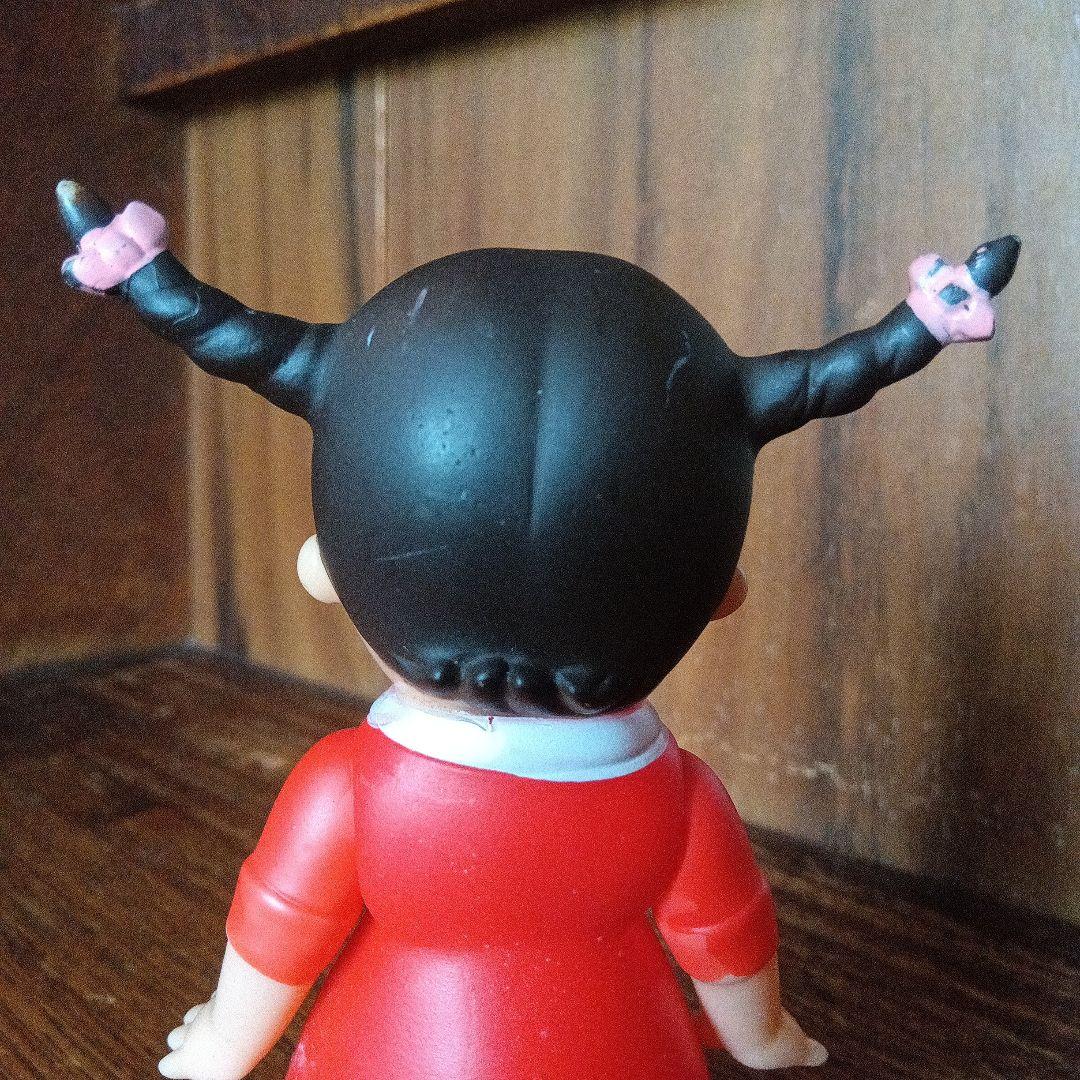 草原の少女　ローラ　日本アニメ企画　ソフビ　ソフトビニール　昭和レトロ