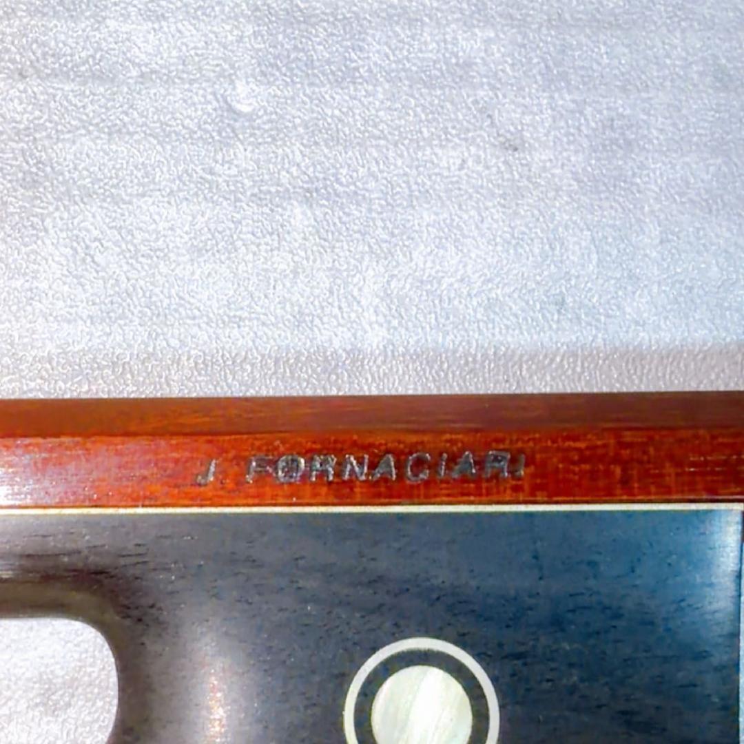 超希少! J. FORNACIARI フォルナチアリ　チェロ弓　4/4訳あり