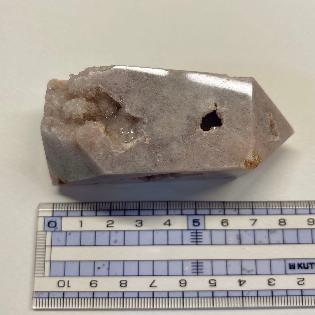 天然石　アガットピラー　Agate Pillar 四角柱