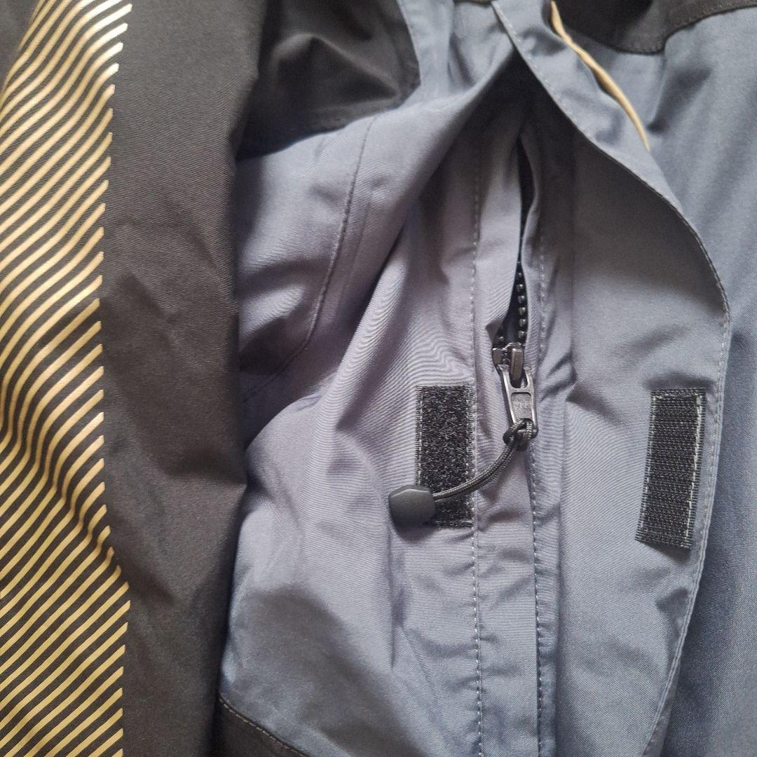 鬼掛　レインスーツ　YS104G LL ブラック