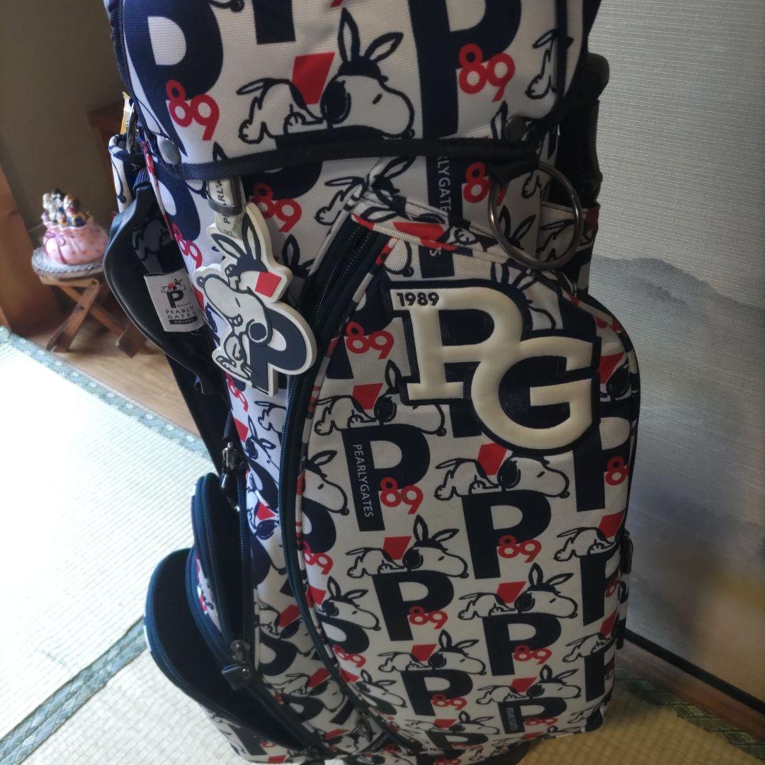 パーリーゲイツキャディーバッグ　スヌーピーコラボ