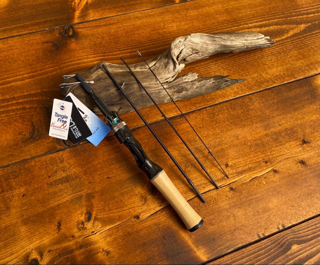 長さが変えられる　トラウトロッド　テレスコロッド　スピニングロッド 588UL