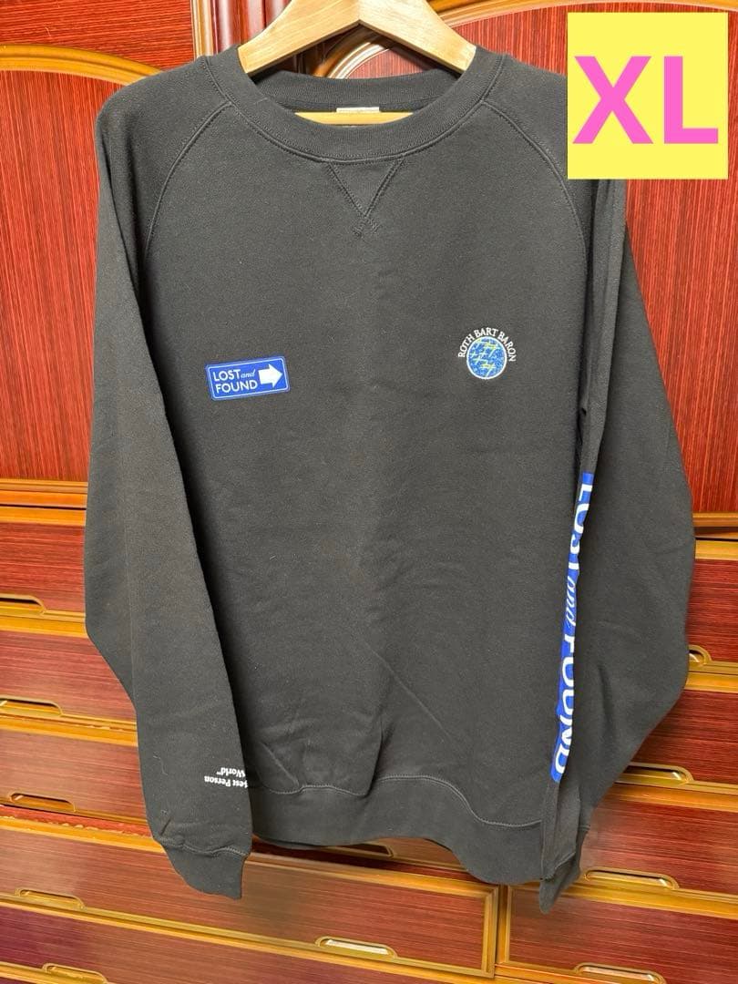 L & F Sweatshirt ROTH BART BARON 黒 トレーナー