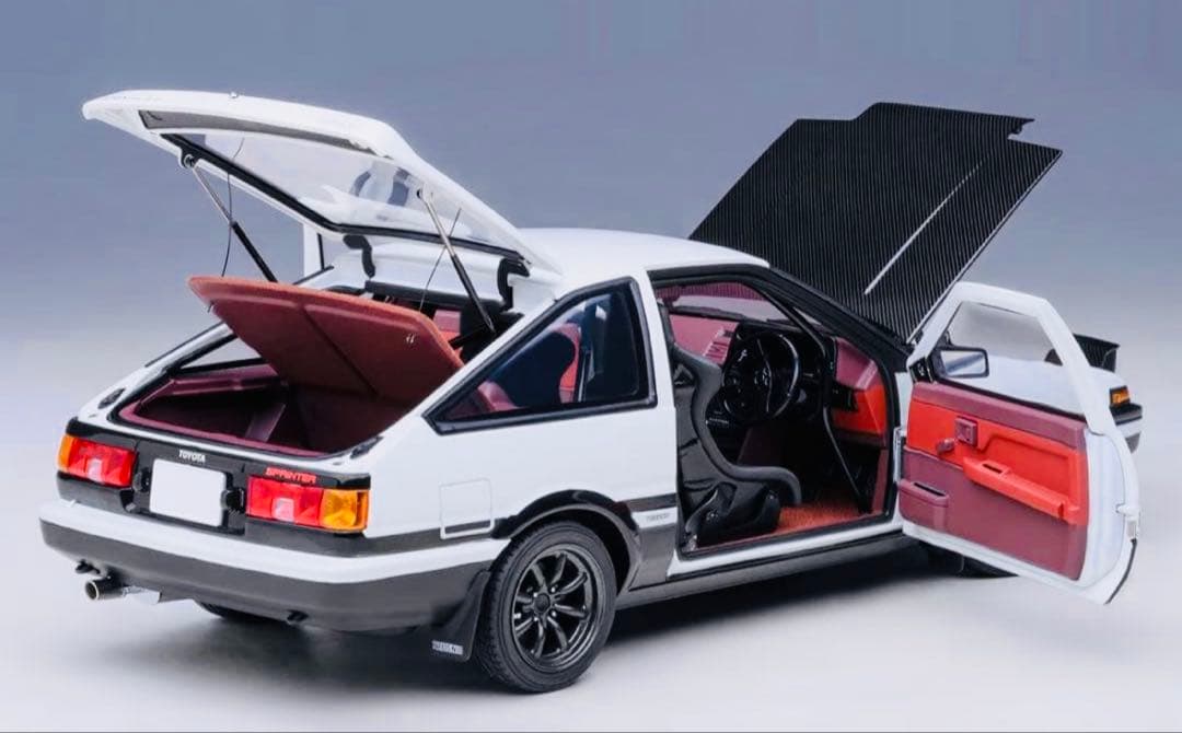 オートアート 頭文字D スプリンター トレノ プロジェクトD Ver. AE86