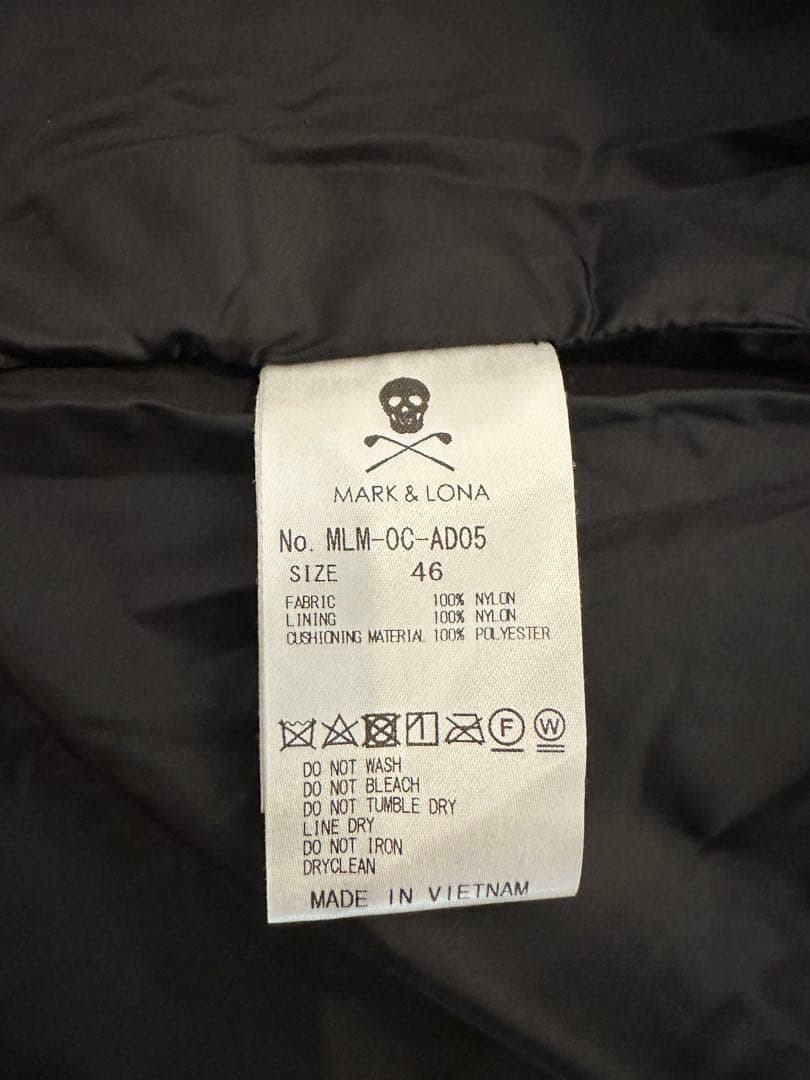 MARK＆LONA マークアンドロナ ダウンベスト