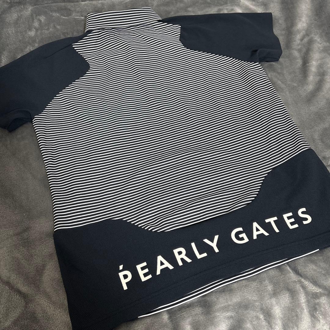 PEARLY GATES ストライプポロシャツとショートパンツセット