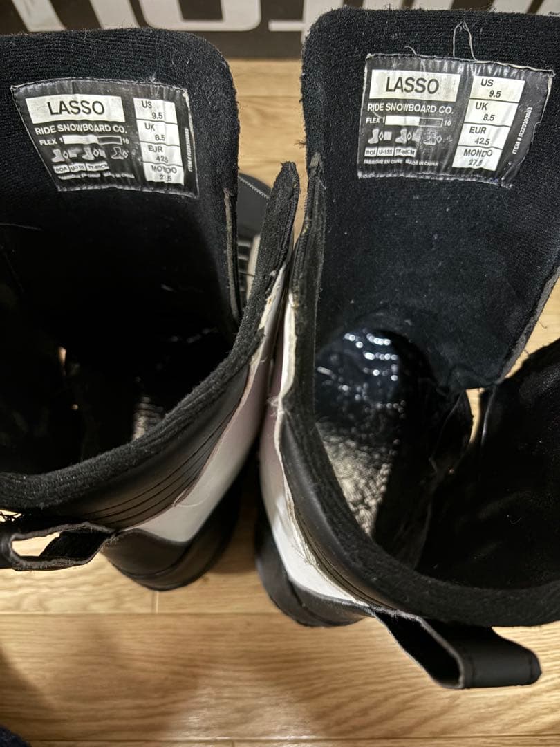 RIDE LASSO 27.5 9.5 スノーボードブーツ BOA