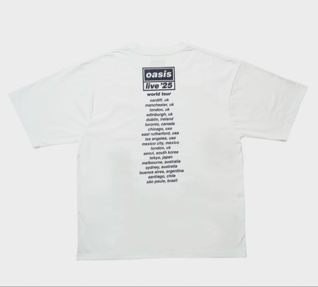 oasis Tシャツ Photo 【UKデザイン】 White