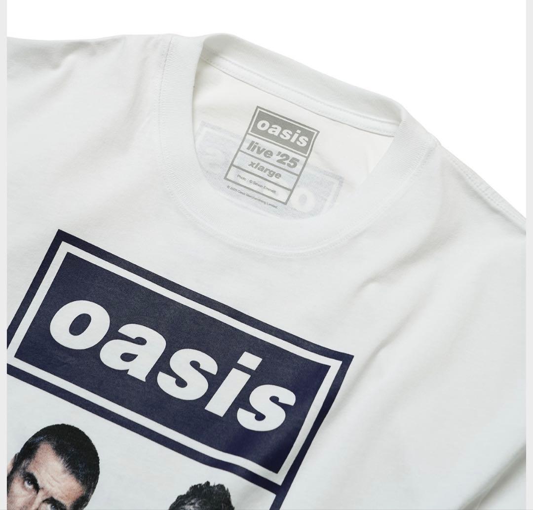 oasis Tシャツ Photo 【UKデザイン】 White
