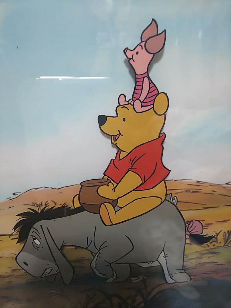 ディズニー セル画 くまのプーさん プーベアパレード