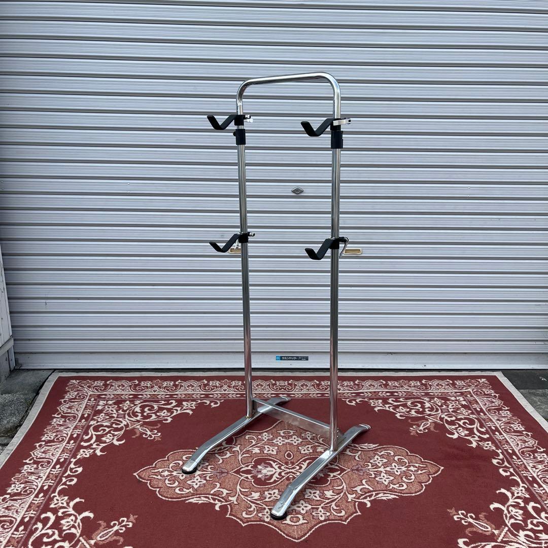 2台収納可能◼︎自立型 置き型 サイクルスタンド メンテナンス ディスプレイ