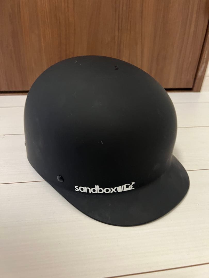 sandbox マットブラック ヘルメット Lサイズ