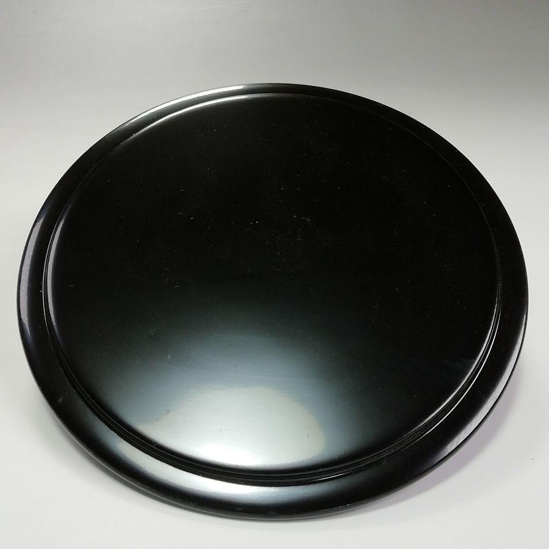 Ｓ３７３　水指　『廣州窯』『花草紋』『塗蓋』　共箱　茶道具