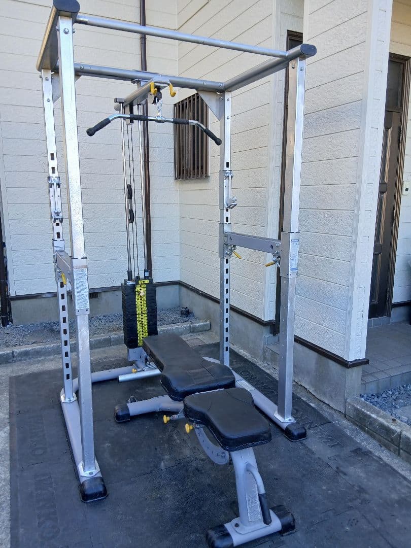 6:00　パワーラック CPR-265 ラットプル/ベンチ付き