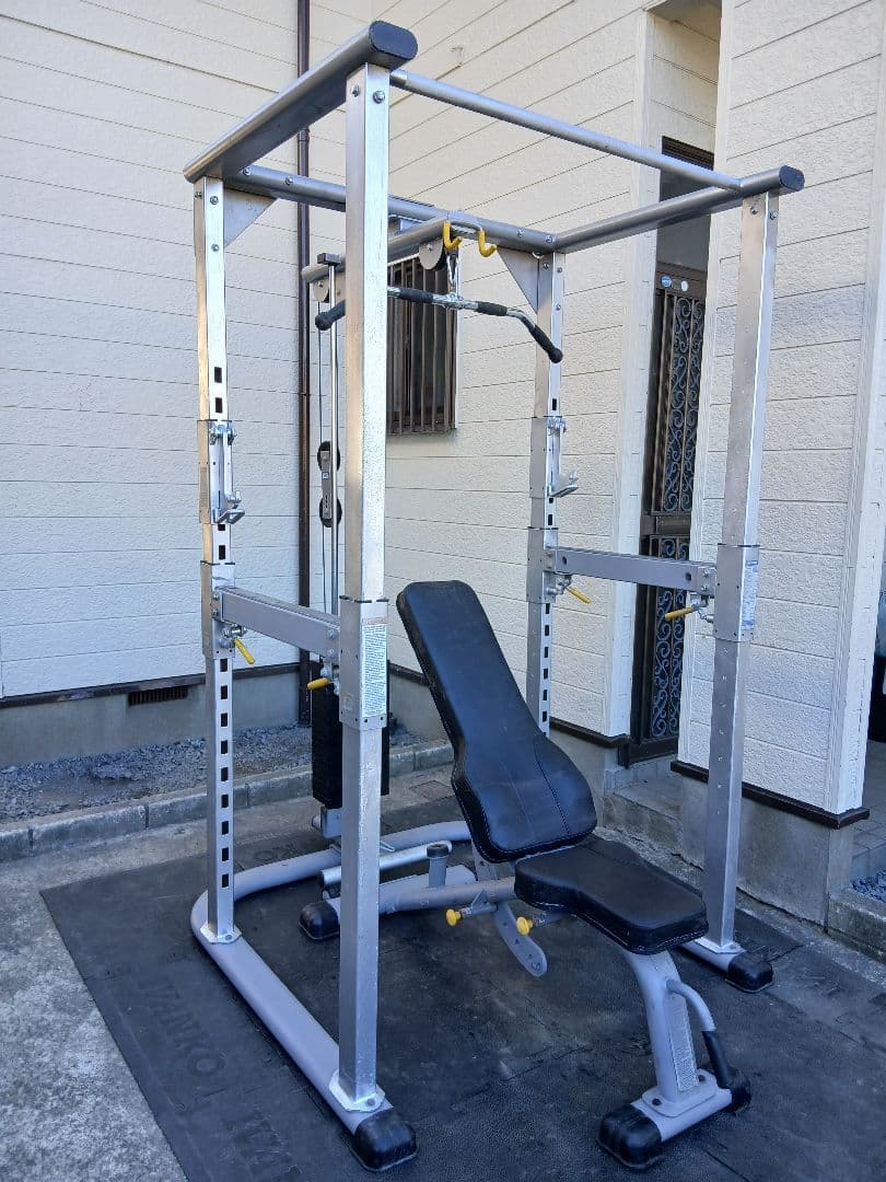 6:00　パワーラック CPR-265 ラットプル/ベンチ付き