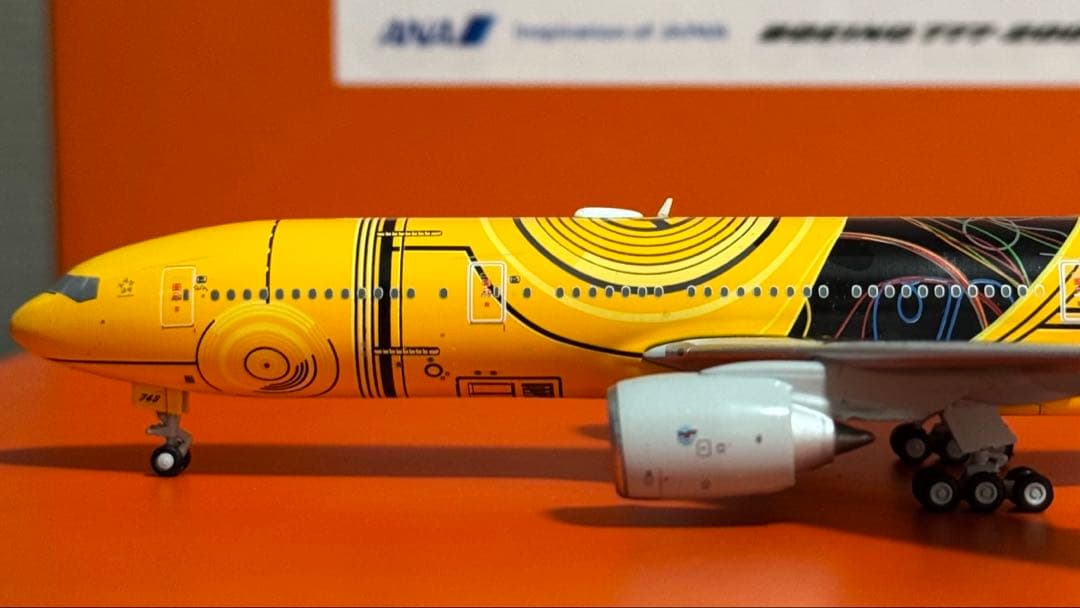 JC ANA C-3PO B777-200ER JA743A 1/400 新品