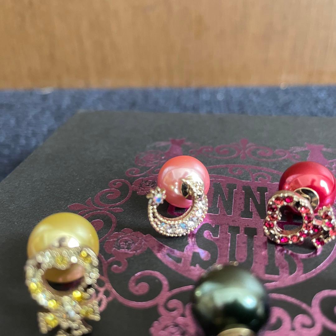 ***様 セーラームーン パールキャッチピアス 伊勢丹 ANNA SUI アナス