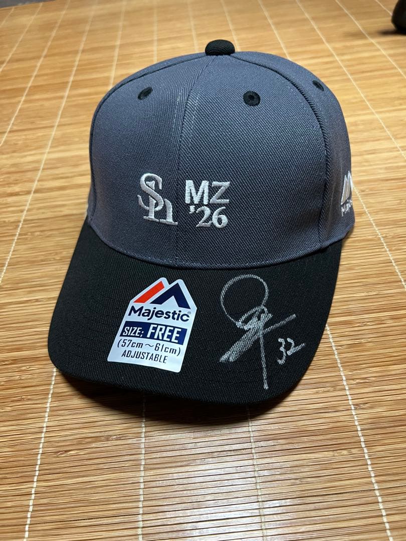 ソフトバンクホークス宮崎キャンプ・サイン入り キャップ