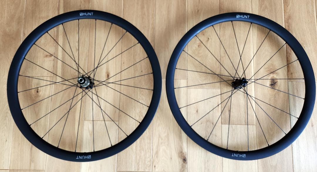 HUNT 35 CARBON AERO DISC カーボン ホイールセット19C