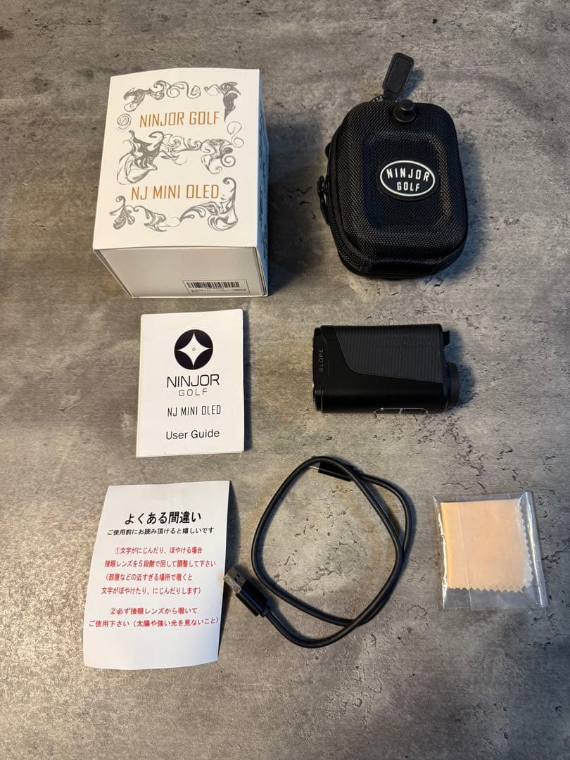 NINJOR GOLF NJ MINI OLED ゴルフ用距離計