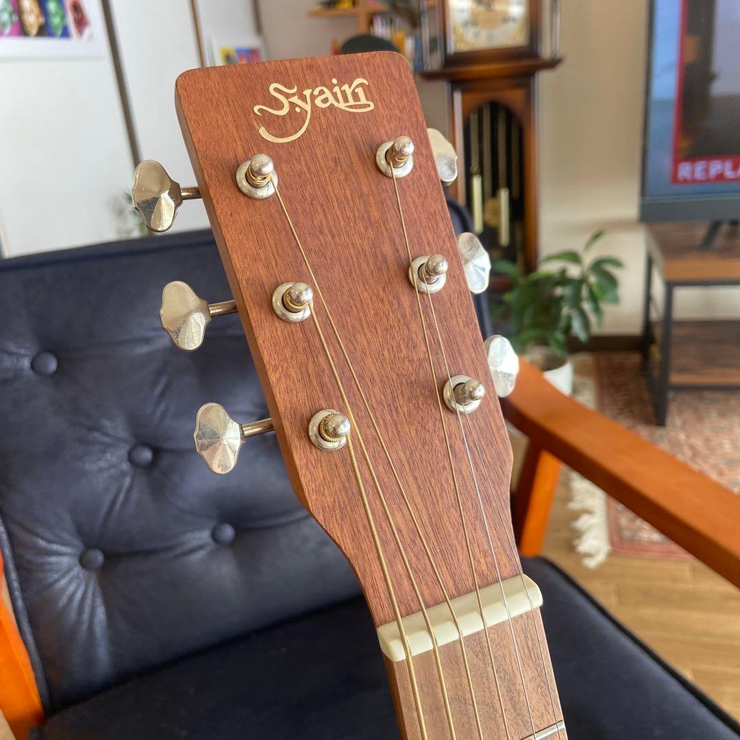 美品　S.yairi YM-02LH/MH マホガニーウッド製　ヤイリ