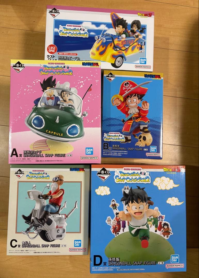 一番くじ ドラゴンボール SNAP COLLECTION2 フィギュア コンプ