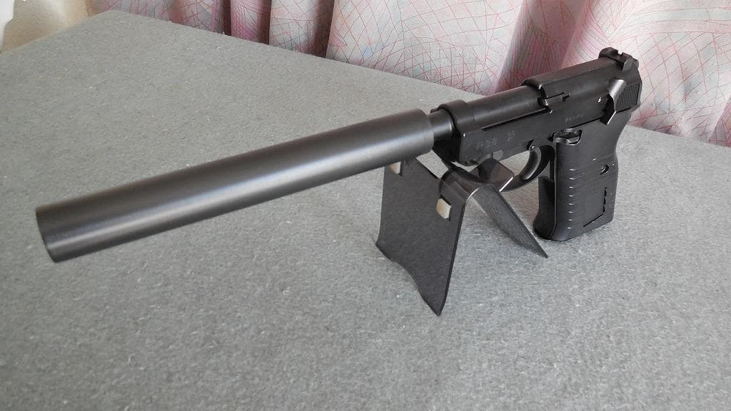マルゼン　ワルサーP38　デタッチャブル専用　サイレンサー　オリジナル品