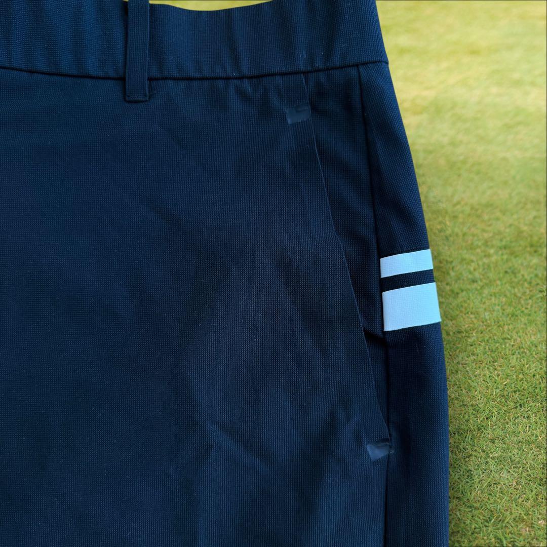 パーリーゲイツ　PGG ハーフパンツ　短パン　5 L〜XL相当 紺　ネイビー　白