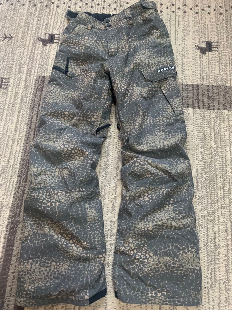 BURTON バートン　ウェア Lサイズ 150.160 ブラック迷彩