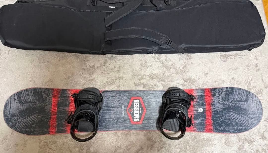 スノーボード　板/バック/グローブ/ゴーグル/ブーツ　などセット