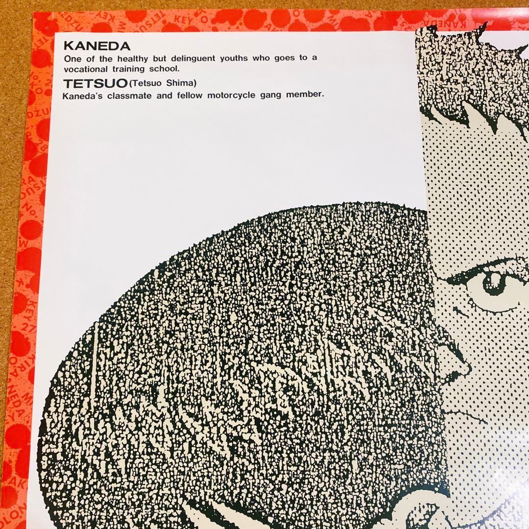 AKIRA ポスター 金田正太郎＆島鉄雄