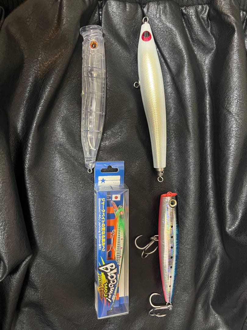 釣具引退セット:ブローウィン140Jなど