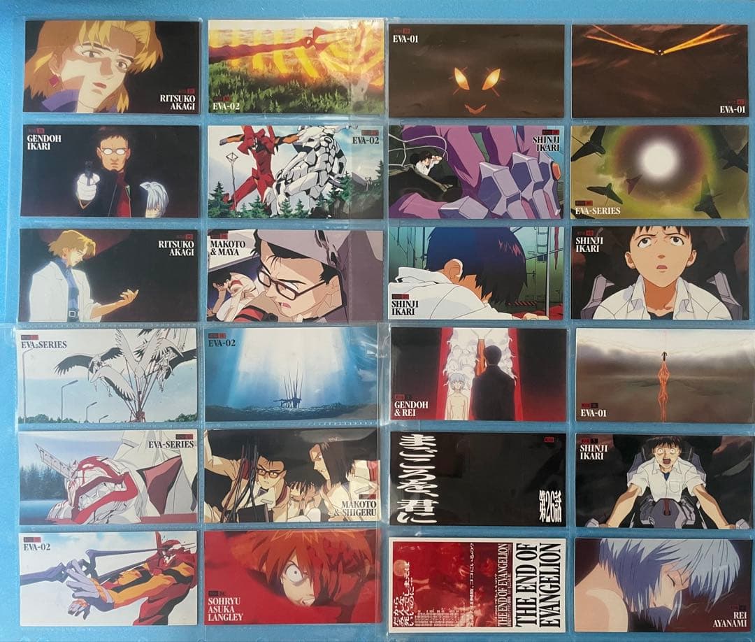 劇場版エヴァンゲリオン　カードダスマスターズワイド　265枚　コンプリート