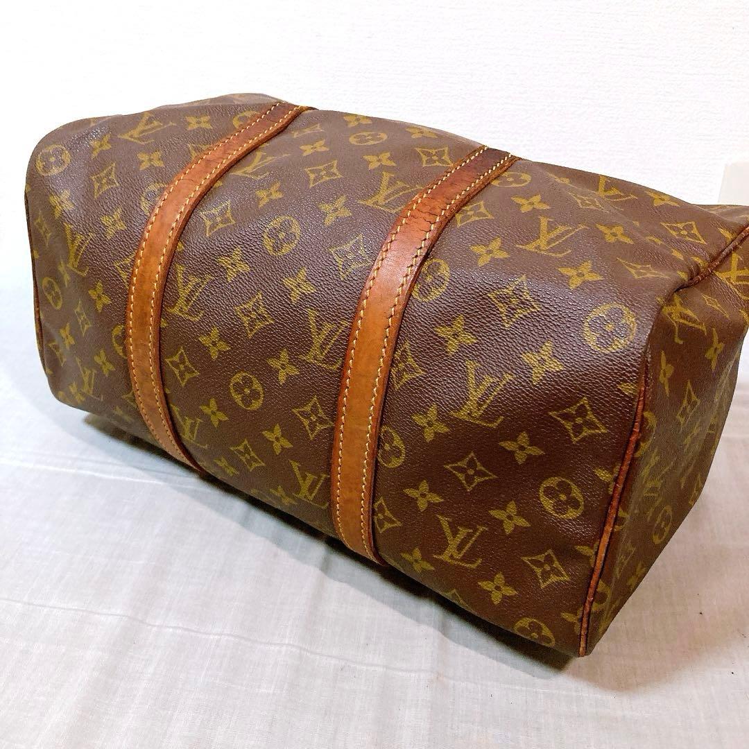 739 ルイヴィトン モノグラム　ハンドバッグボストンバッグ　サックスプール35