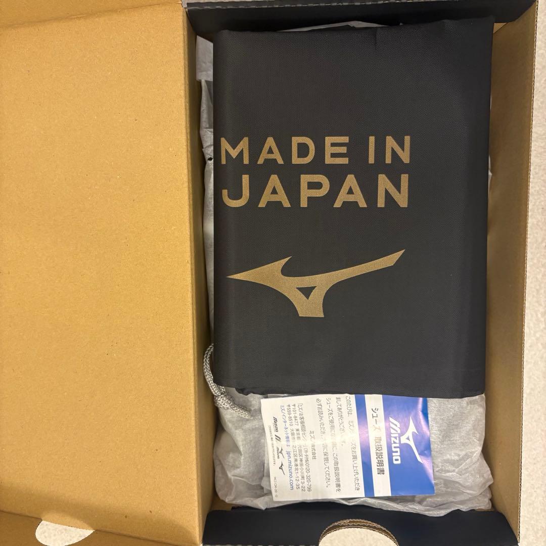 ミズノ モレリア 2 JAPAN クロスステッチ　ブラック 26.0cm