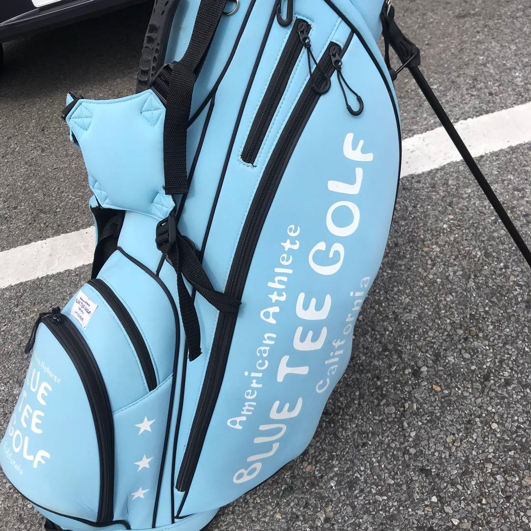 キャディバッグ　スタンド式　ブルーティー