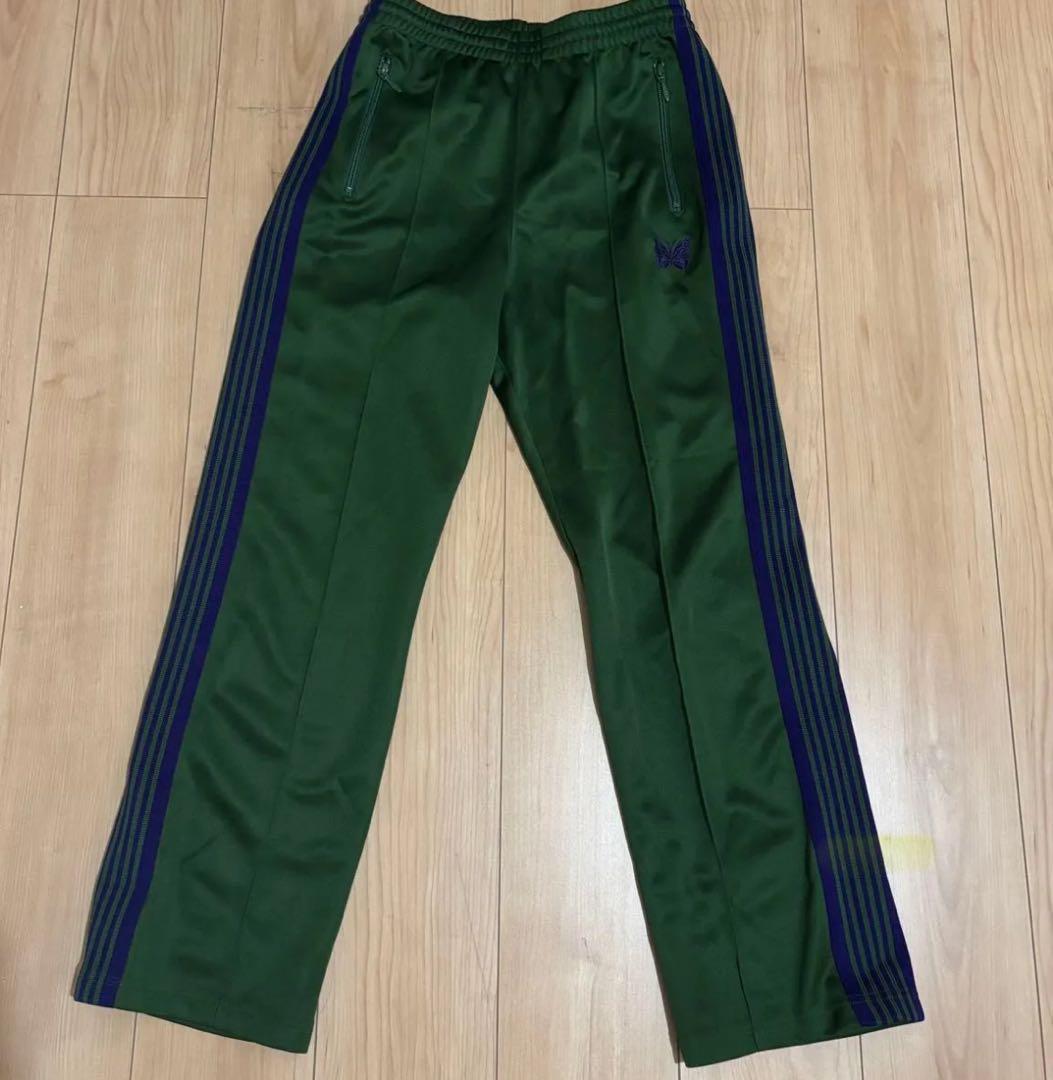 Needles ブーツカット トラックパンツ フレアシルエット グリーン XS