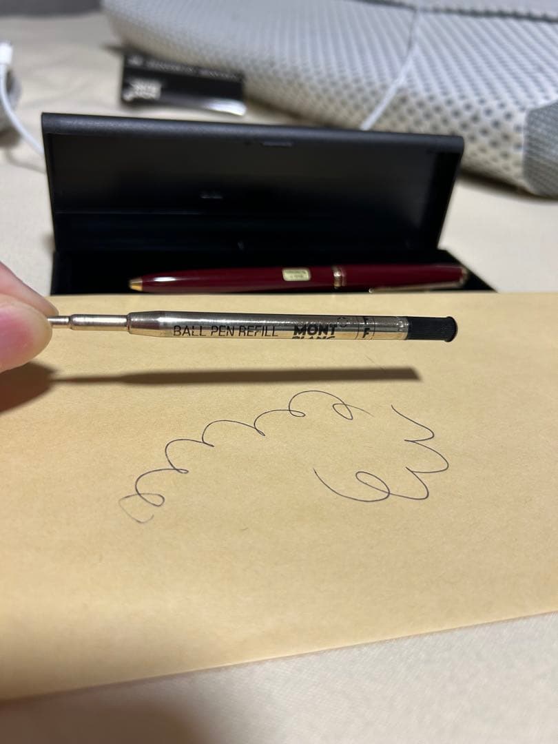 『あきちゃん』Montblanc ボールペン ハンマートリガーワインレッド