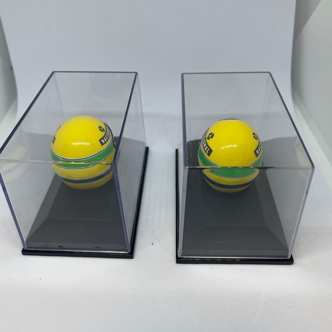 Ayrton Senna ミニチュアヘルメット 1991 1994 箱無し。