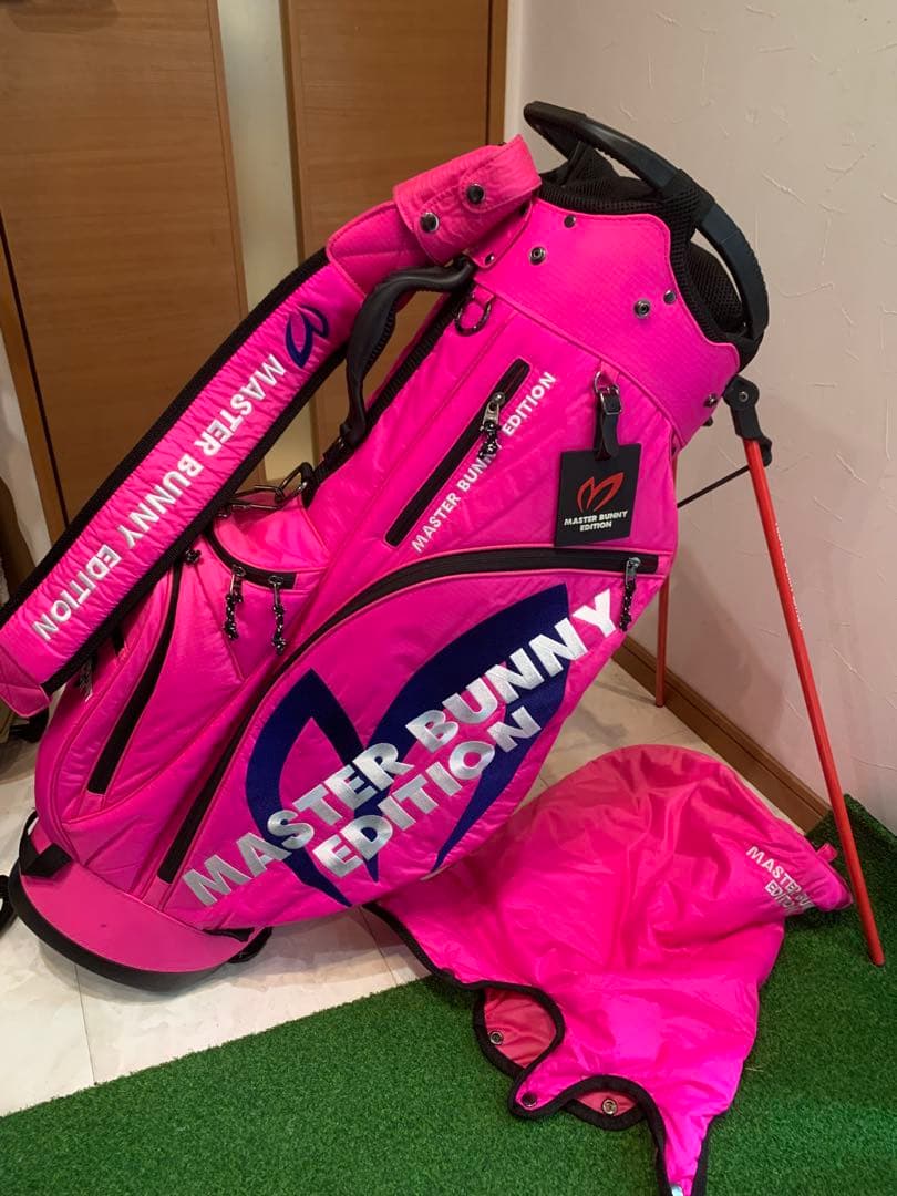 良品　レディース　マスターバニー　パーリーゲイツ　スタンド　キャディバッグ