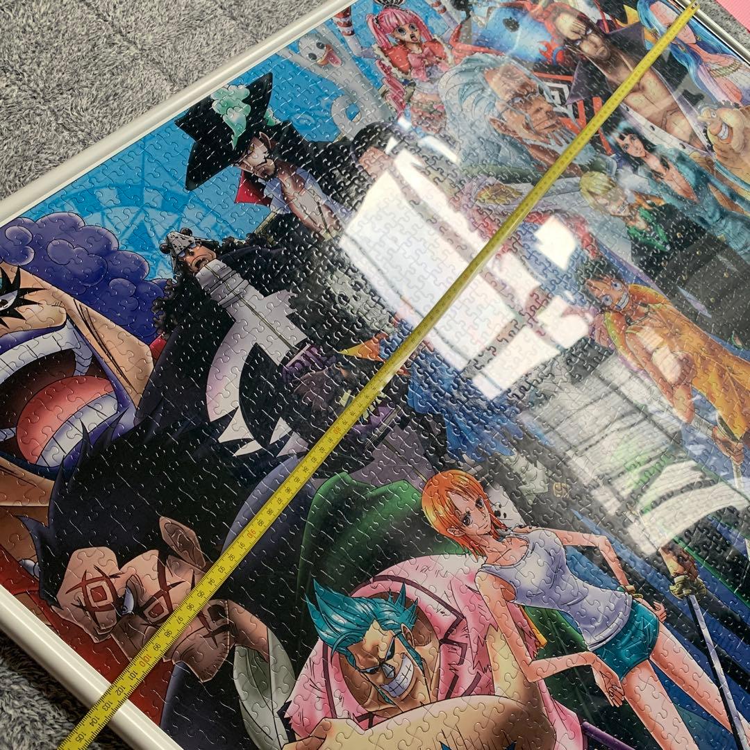 ワンピース フレーム付きジグソーパズル 約104 x 74cm