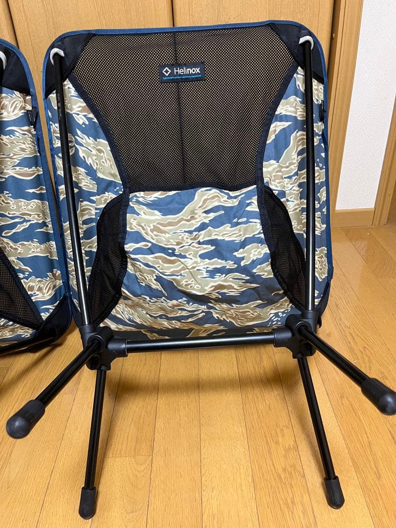 【極美品】Helinox ヘリノックス チェアワン タイガーカモ　2脚セット