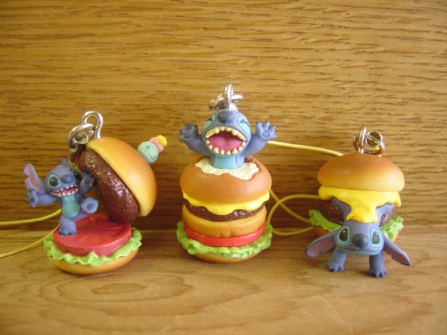 ♯Gsa06DZ リロ&スティッチ やみつきバーガー マスコット 全5種