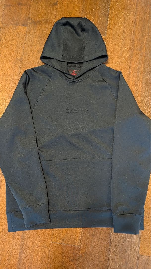 BRIEFING GOLF MEN'S 3D LOGO HOODIE 黒 L