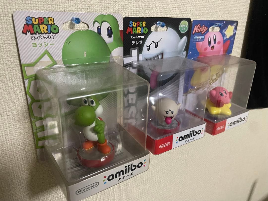 amiibo ヨッシー テレサ カービィ セット　単品売りも可能