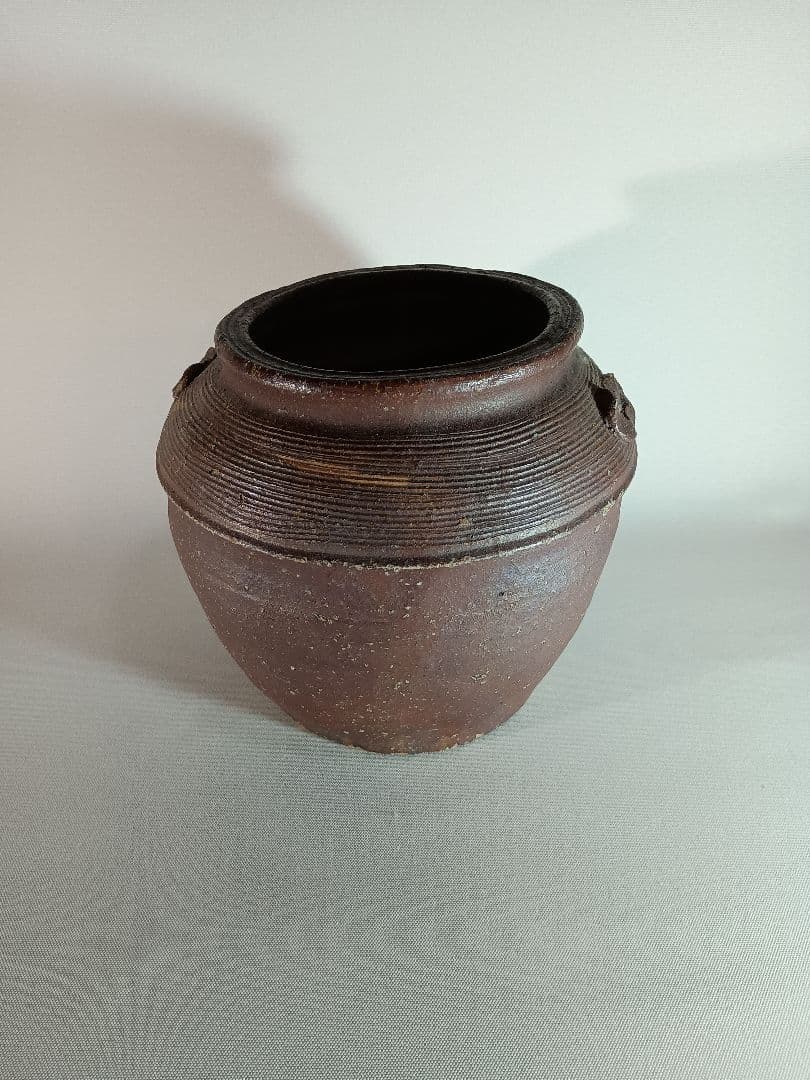 江戸初期 丹波水指小壺