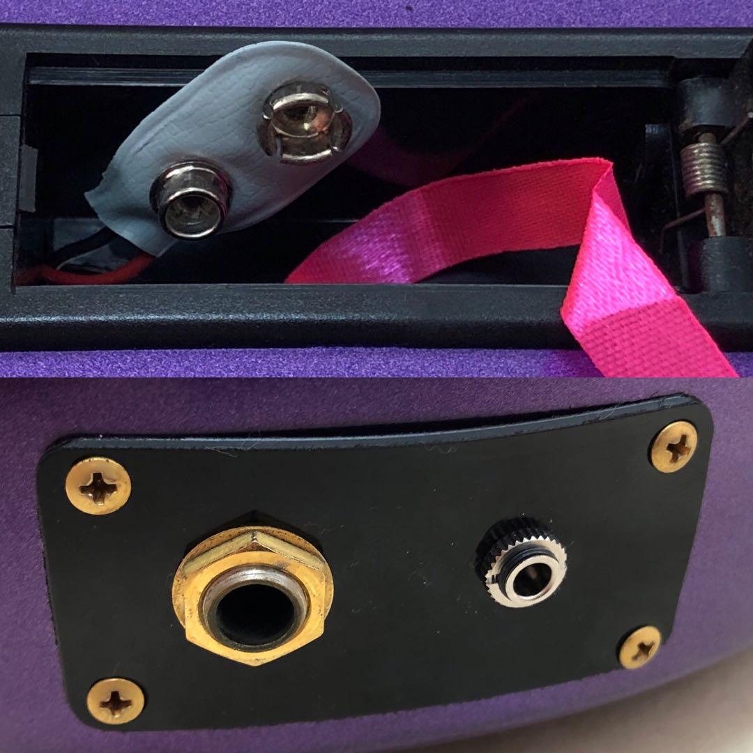 【美品】ZO-3C MP アンプ内蔵ギター ディストーションSW付 専用ケース付