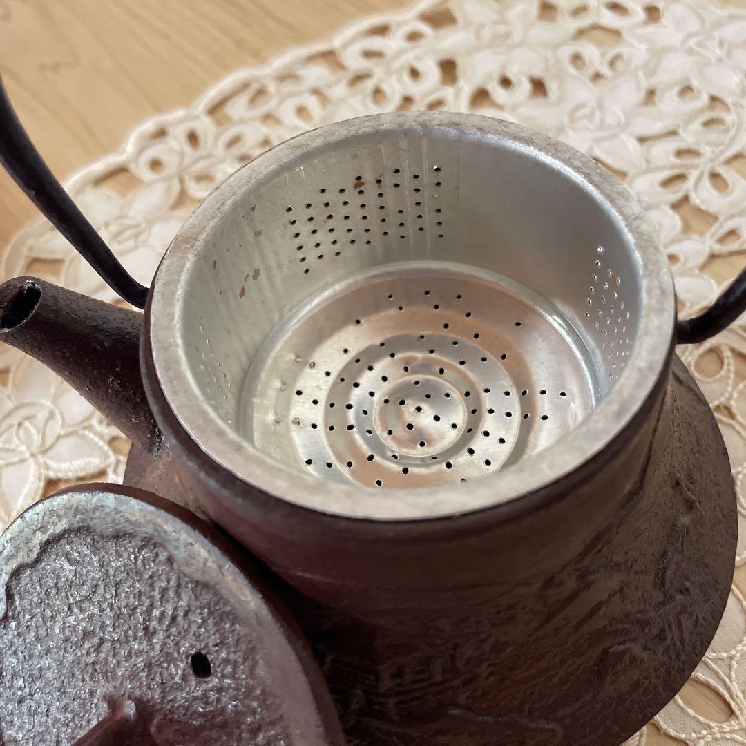 鉄瓶　南部鉄器　富士型　アンティーク　骨董